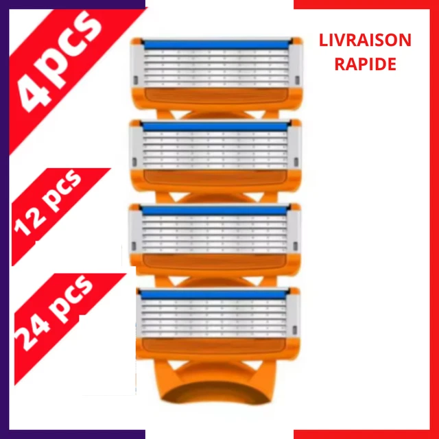 Gillette Fusion5 Recharges De Lames De Rasoir Pour Homme