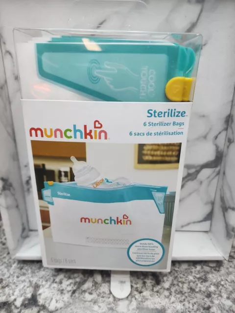 Munchkin Jumbo Microwave Sterilizer Bags 6 ct