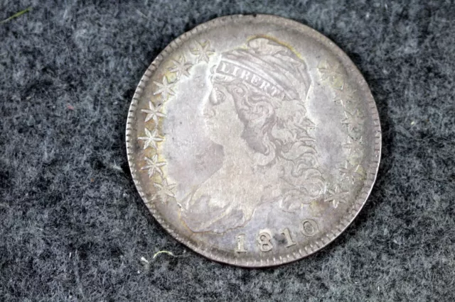 ESTATE FIND 1810 - Capped Bust Half Dollar!! #J06085