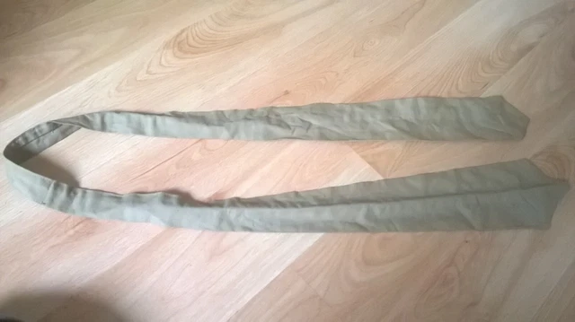 Cravate Officielle Armée Italienne Beige Militaire - Élégance Et Tradition