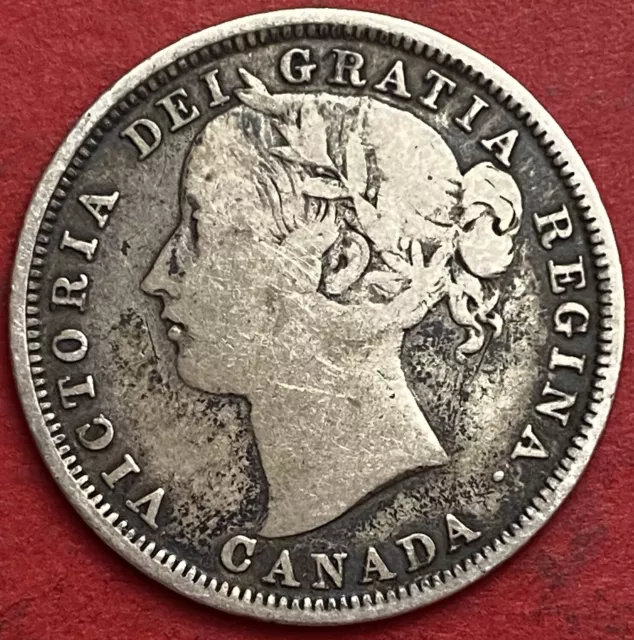 1858 Canada 20 Cents - Fine - Lot#6932