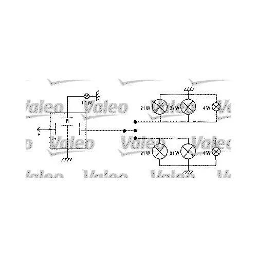 VALEO Blinkgeber passend für CITROËN FIAT LANCIA PEUGEOT RENAULT 641426