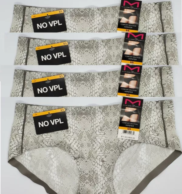 Maidenform 40851 5-Pair Women's Comfort Devotion Hipster Panty Underwear Size 5