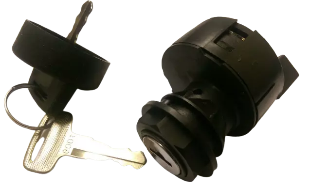 Late Type 3 Pos. Ignition Key Switch Terex Benford Roller / Dumpers 8000-4490