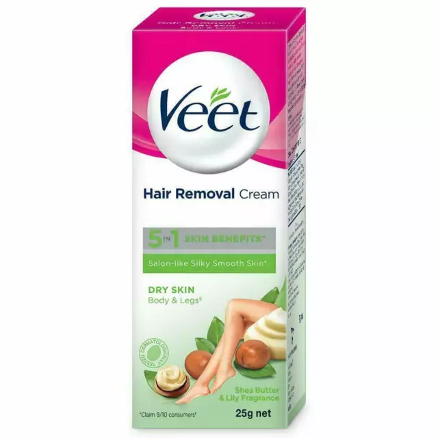 Veet crème dépilatoire pour peau sèche 25g + livraison gratuite