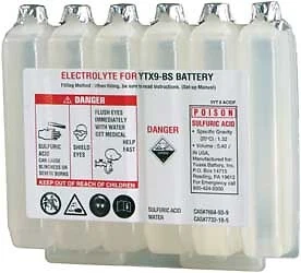 NEW YUASA 478016 Acid for Maintenance-Free Battery