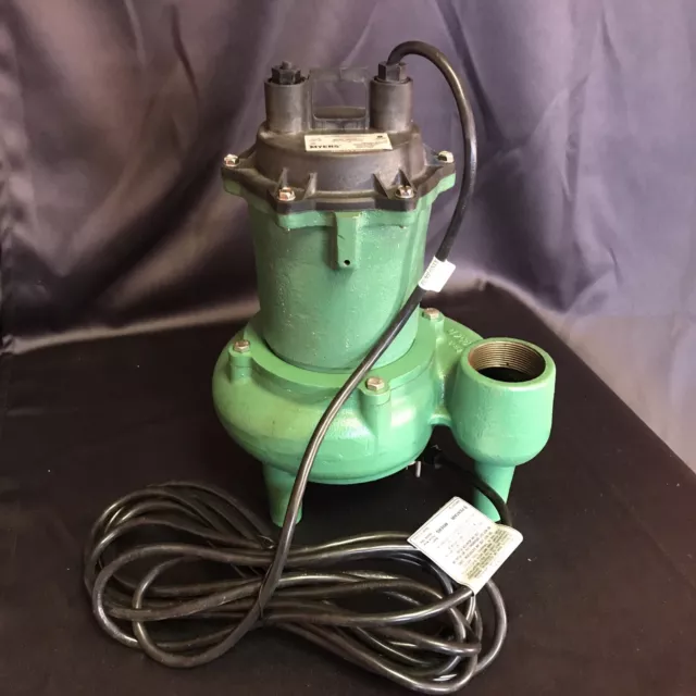 Pentair Myers Submersible Sewage Pump MW50 Series MW50-11 NEW
