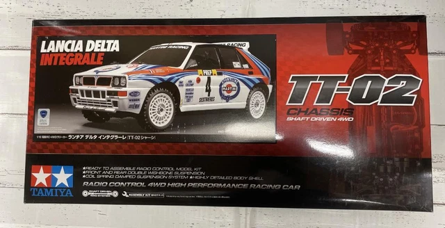 Tamiya Lancia Delta HF Integrale RC Car Body Kit - Polycarbonate, Unpainted, For Model Building - View #12