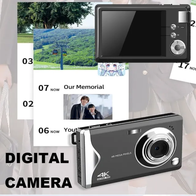 3-Zoll-Bildschirm Autofokus Digital kamera Video rekorder 8x Zoom 48 Megapixel