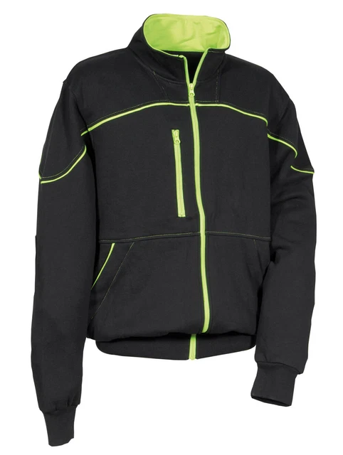 Felpa da Lavoro 100% Cotone con Zip Every Time Winter Cofra DIKLI