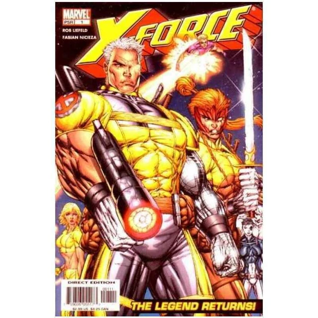 X-Force #1 Marvel Comics October Oct 2004 (VF)