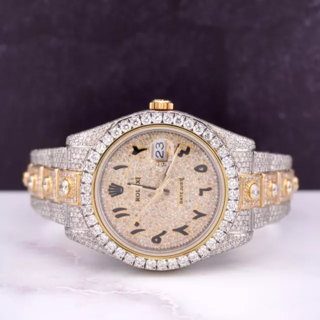Rolex pieno deals di diamanti