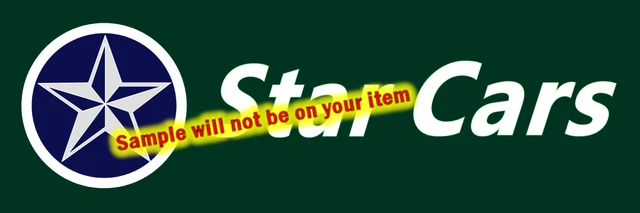 Star Cars Durant Dealer Sales Service Stickers Signs Fridge Magnets Decals