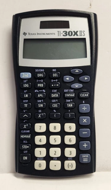 TEXAS INSTRUMENTS TI-30X IIS 2-Line Scientific Calculator $3.76 ...