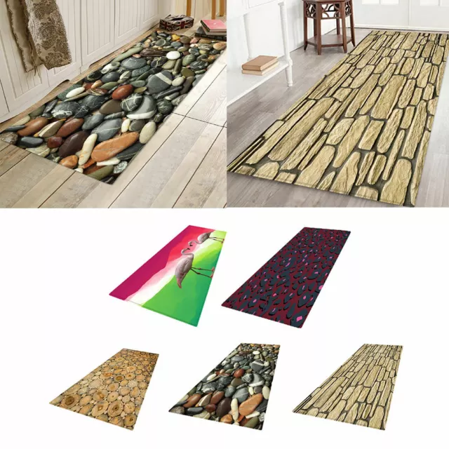 3D Floor Mat Anti-slip Area Rugs Carpet for Bedroom Living Room Bathroom