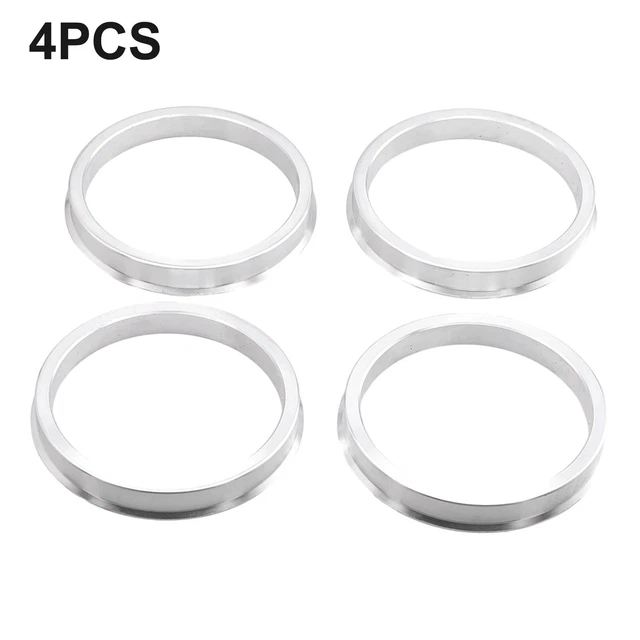 Anelli Centratura Mozzo 4 Pezzi - Alluminio 71.1mm A 74.1mm Per Ruote Auto - Foto 1