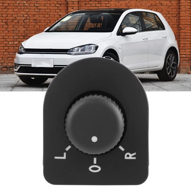 Car Side Mirror Switch Control Knob Button Parts For Jetta Beetle 98-06