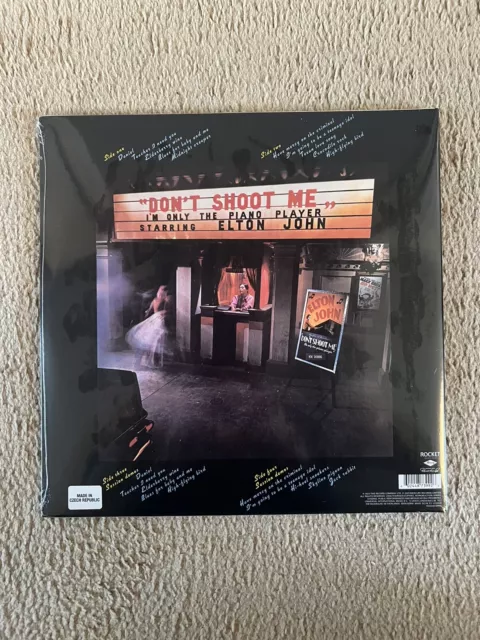 Elton John Don't Shoot Me I'm Only The Piano ... Vinyl LP Colour RSD 2023✅