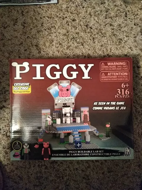 PIGGY Roblox Buildable Lab Set 316 pieces Target Exclusive Super Rare!