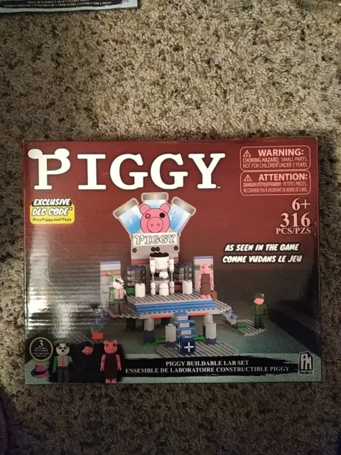 PIGGY Buildable Lab Set 316 pieces Target Exclusive Super Rare To Find!!