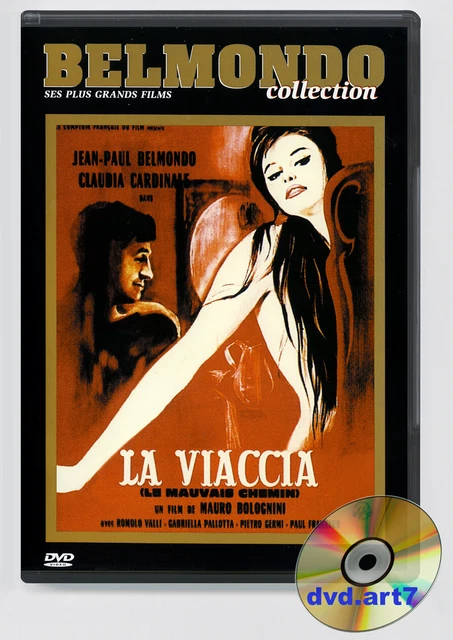 DVD : LA VIACCIA (1960) - Jean-Paul Belmondo - Claudia Cardinale - RARE