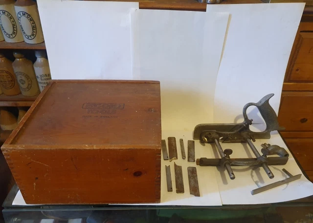 Vintage Record No 50 Combination Plane And Box