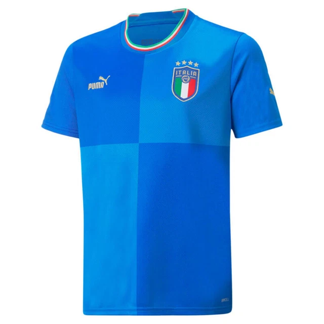 PUMA Italia Bambini Italia Replica Maglia Calcio Bambini Casa Bambini 2022 2023