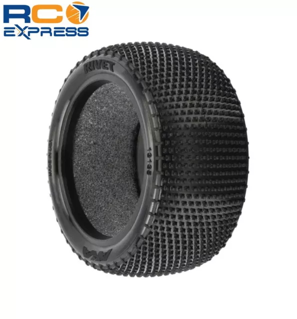 AKA Racing 1/10 Rivet Soft Carpet Rear Off-Road Buggy Tires (2) AKA13135GR