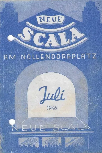 Berlin  1946 Neue Scala Musik Musik ..! Ein Sommerstrauß Ingeborg v. Kusserow