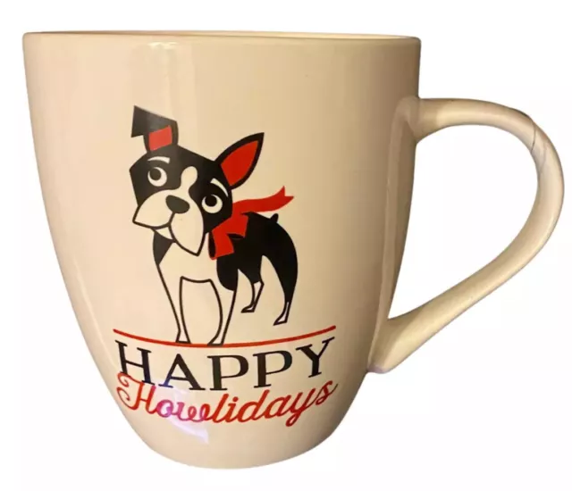 Christmas Happy Howlidays Ceramic Coffee Cup Kitchen Dog