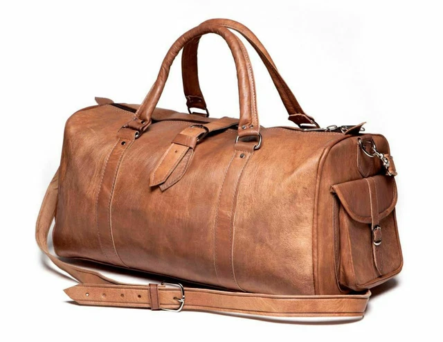 Nouveau sac de voyage en cuir pour hommes sac de sport sac de voyage week-end