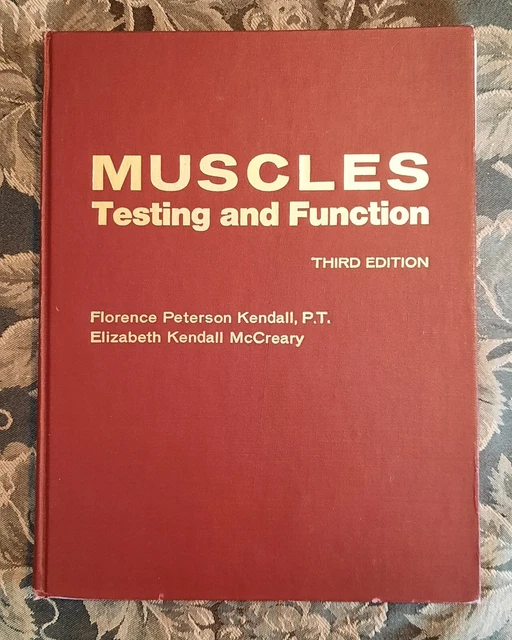 Muscles Testing and Function, Kendall and McCreary, 3rd Edition