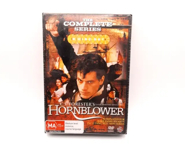 Hornblower The Complete Series Collection DVD 8-Disc Box Set PAL Region 4 Sealed