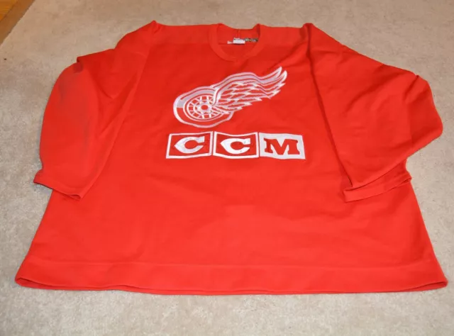 1998 Brendan Shanahan Game Used Detroit Red Wings Jersey Coa Hockeytown 2
