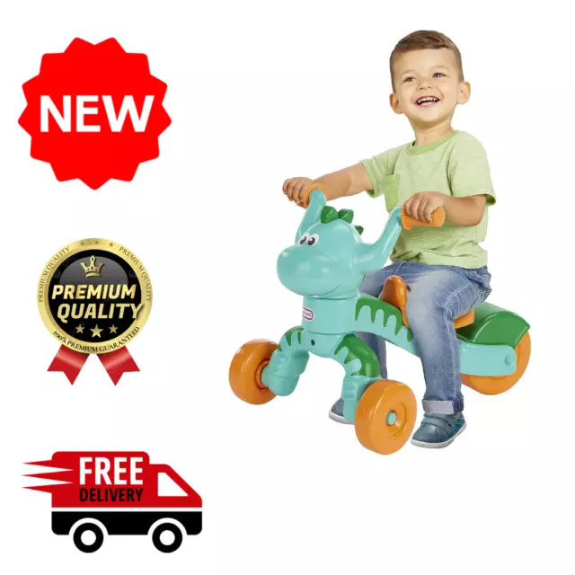 Little Tikes Go & Grow Dino - Dinosaur Themed Trike Ride-On Toy ,Easy Steering