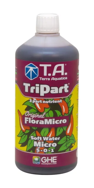 T.A. by GHE TriPart Micro weiches Wasser 1L (FloraMicro)