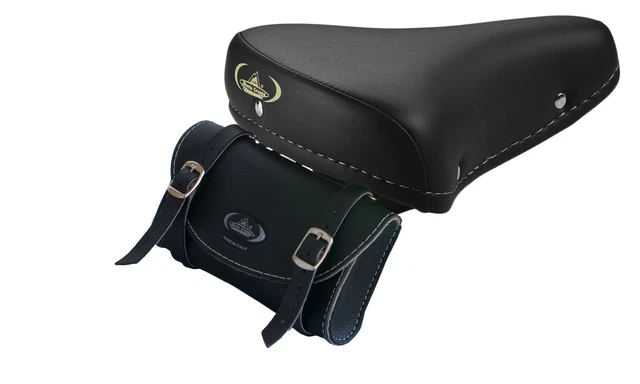 Selle Montegrappa Vintage à Ressorts – Simili Cuir, Idéale Pour Vélo Graziella