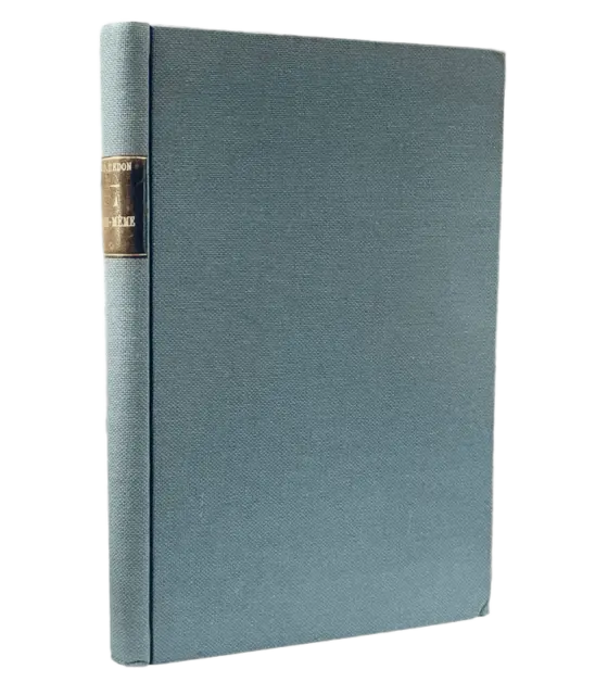 REDON (Odilon). A soi-même. Journal (1867-1915). Notes sur la vie, l'art et les