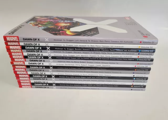 X-Men - DAWN OF X VOLUMES 1-16 - RARE - Marvel - Graphic Novels TPB