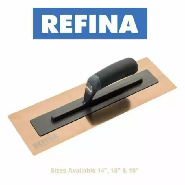 Refina SuperFLEX 3 Rose Gold Plastering Plaster Finishing Trowel 14" / 16" / 18"