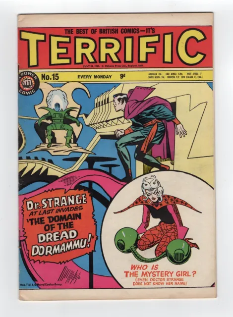 1964 Marvel Strange Tales #126 & #127 1St App Of Cloak Of Levitation Key Rare Uk