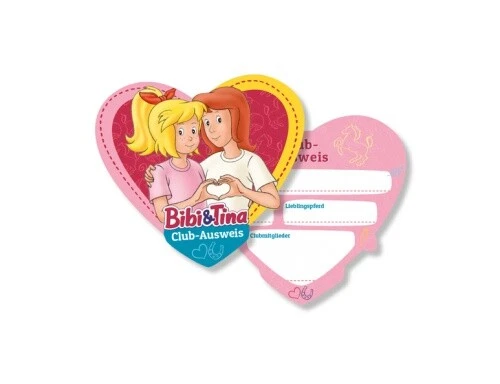 Clubausweis Bibi & Tina, 6 Stück