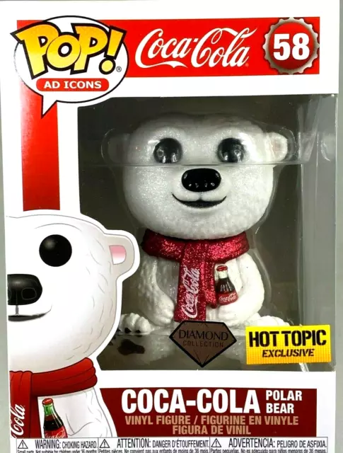Funko Coca Cola Polar Bear Super Sized 10 POP Vinyl Figurine Limited  Edition #59