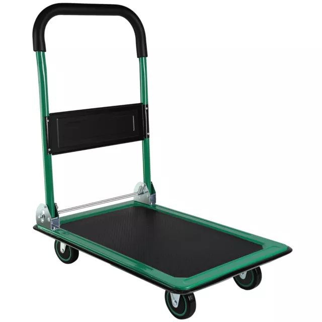 Moving Platform Hand Truck Foldable Push Cart Dolly with 330lb Weight Capacity