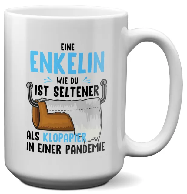 XL Tasse Enkelin Geschenk 18. Geburtstag Abitur Weihnachten Mädchen Haferl