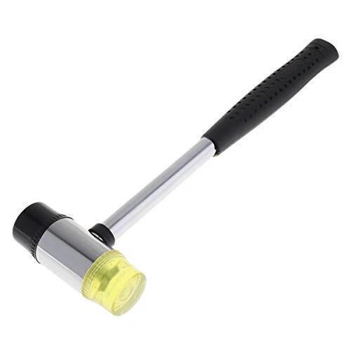 ChgImposs Maillet Souple à Double Face de 30 mm / 1,18 pouce, Marteau en Caoutch