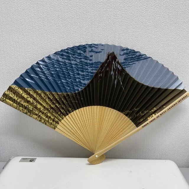 Ferrari Owner's club Japan and HK double name folding fan 30pcs limited Rare New