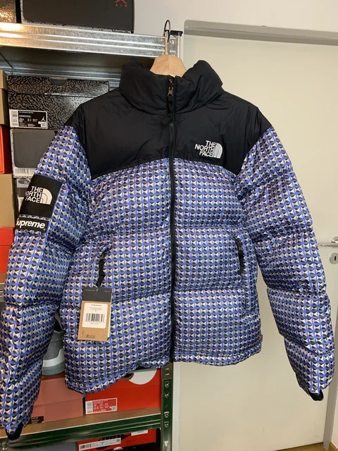 Supreme The North Face Studded Nuptse Jacket Royal - Size M Mens NEU Rechnung