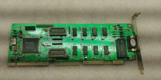 Scheda Grafica Retrò Trident VL46A/V2 1MB VLB – Usata E Testata – #GK6081 - Foto 2