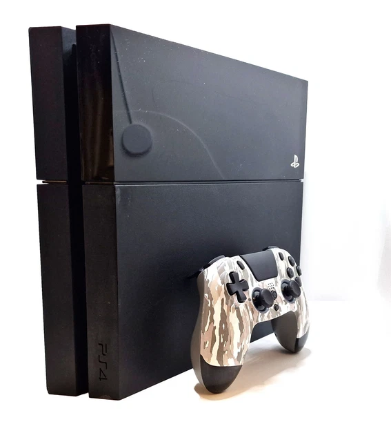 Sony PlayStation 4 500GB Console - Jet Black - Cables and Controller Included